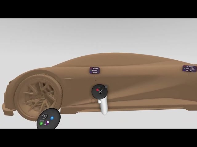 Using reference points in Gravity Sketch