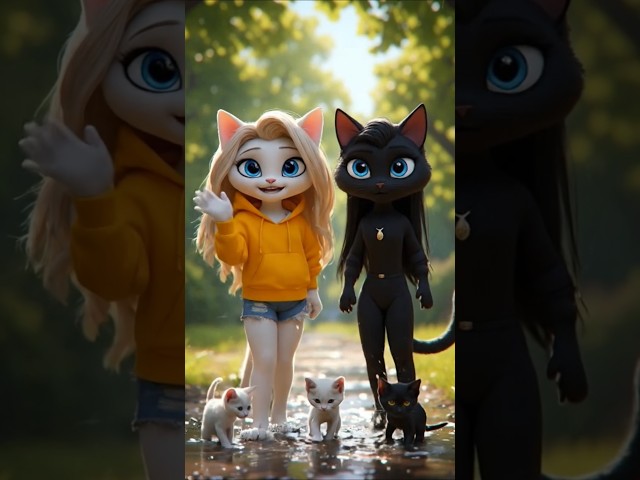 Cat's story AI series #shorts