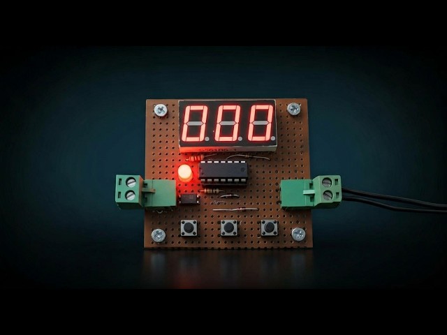 Build Your Own Multi-Mode Timer Relay | PIC Microcontroller Project