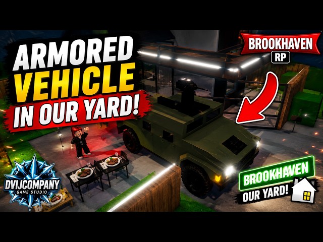 🚨 A MILITARY VEHICLE APPEARED IN OUR YARD! 🚙