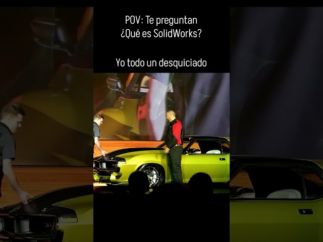 Para mi #SolidWorks es la comunidad alrededor y la posibilidad de creación de todo lo inimaginable