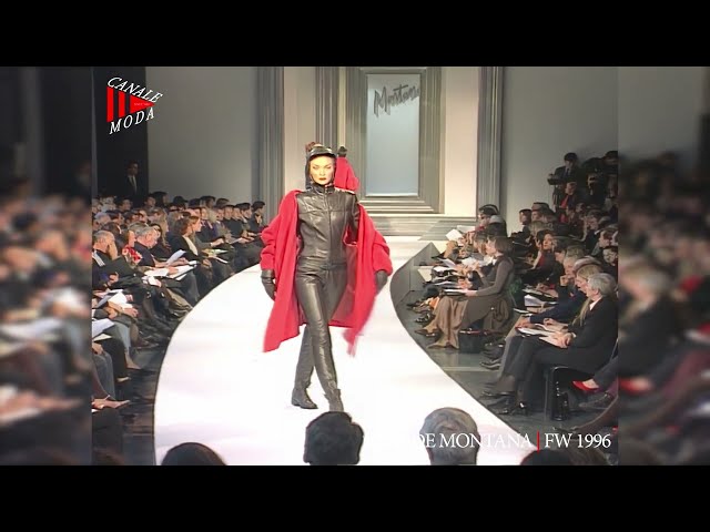 CLAUDE MONTANA Fall Winter 1996 Paris 4K - Canale Moda