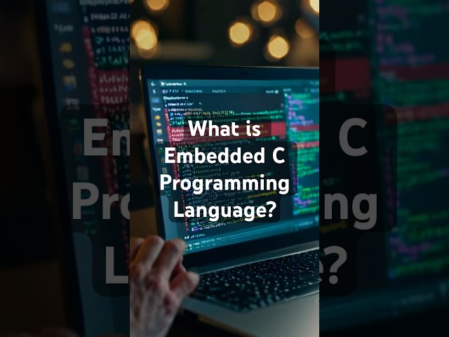 What is embedded c programming language?