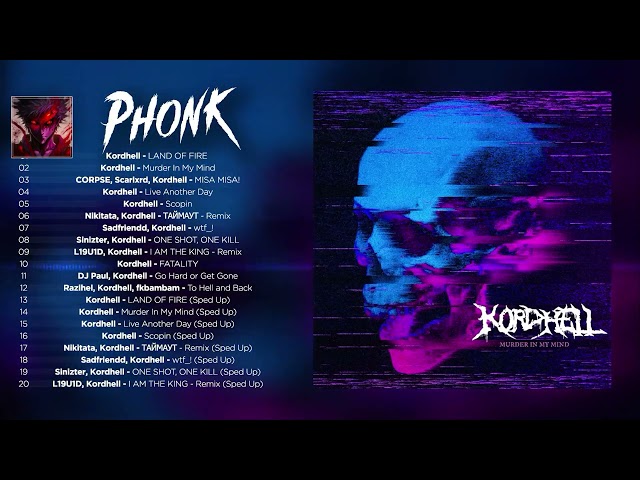 Phonk Music ※ Best of Kordhell ※ Фонк (Murder In My Mind / Live Another Day / MISA MISA!)