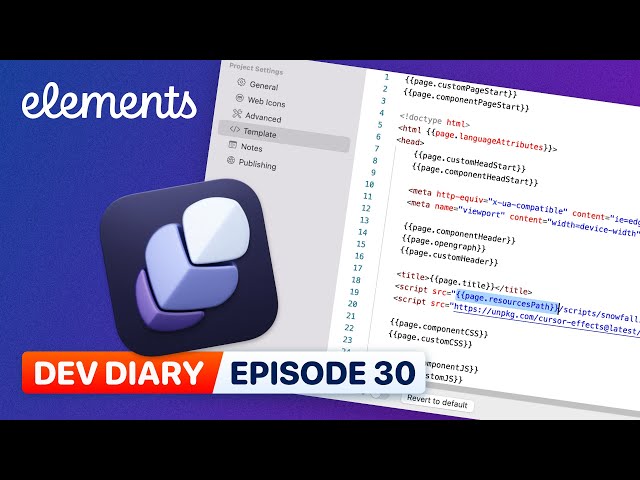 Dev Diary Ep30 - Advanced Template Code