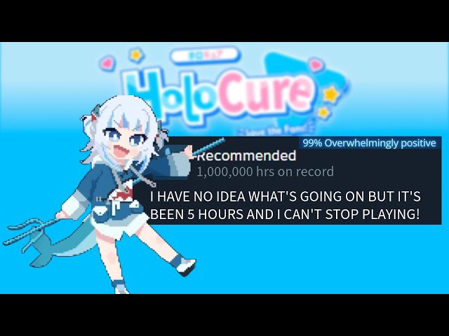 I Played The Highest Rated Free Steam Game... AGAIN! | Holocure