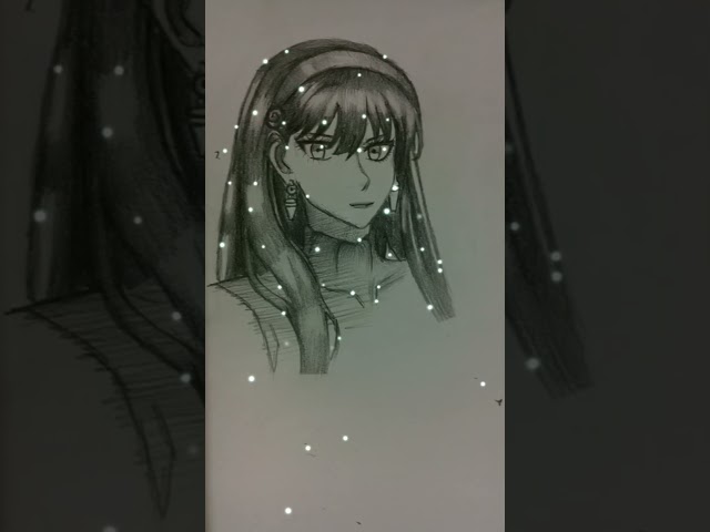 ✨ Anime Drawing ❤️ | Satisfying Art🔥 My Anime Drawing ✍️ | Art Short🎨 Anime Art in My Style ✨#short
