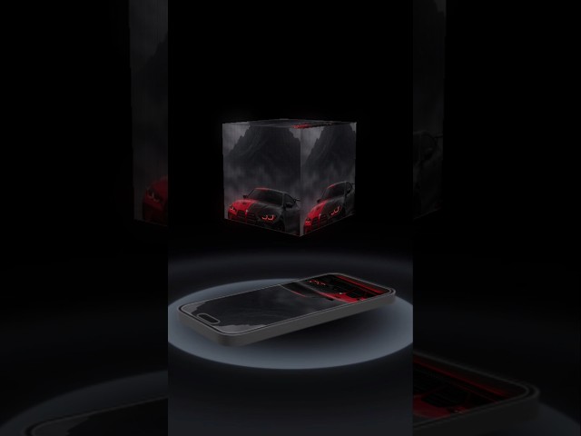 Day 50 BMW 3d phone cube editing #capcut #edit #edit #tutorial #changebackground #photoshopcs