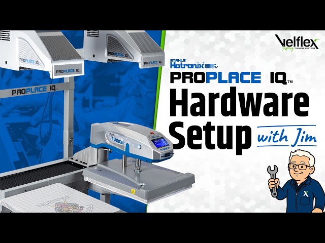How to Install Hotronix ProPlace IQ on a Dual Air Fusion | Hardware Setup