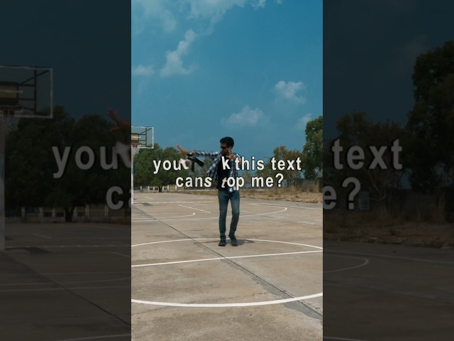 This text shall not stop me
