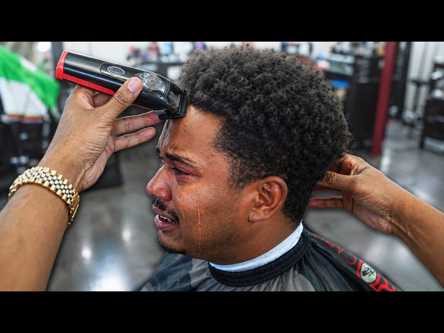 HAIRCUT TUTORIAL: WE CUT IT OFF! MID TAPER | CRISY LINE UP!