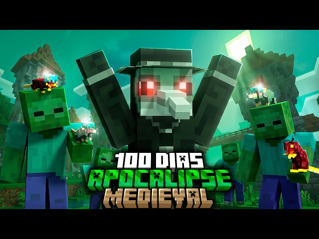 I Survived 100 Days in a MEDIEVAL APOCALYPSE in Minecraft - THE MOVIE