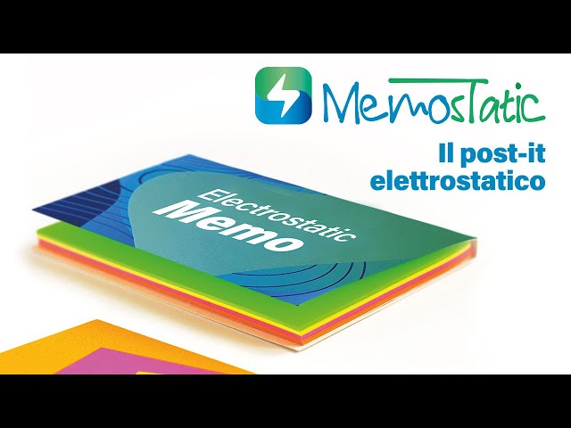 Memostatic il post-it elettrostatico con copertina