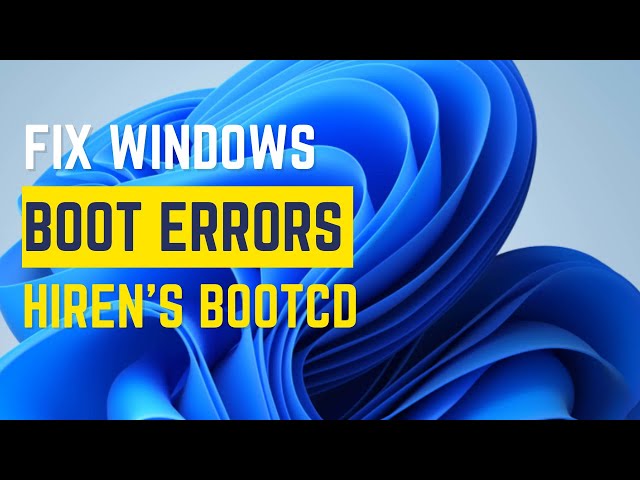 Fix Windows Boot Problems Fast With This Tool