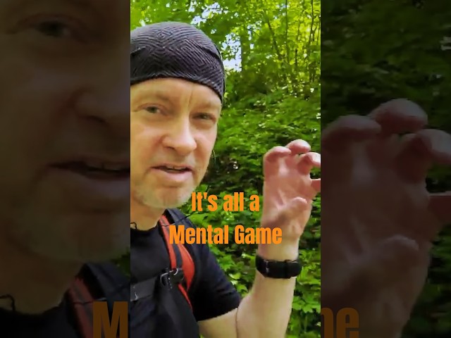 It's all a mental game #nature #mountains #adventure #hiking #backpacking #camping #shorts