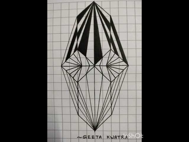 Drawing of 3D Art 161(Step by Step)#3D Art#optical#illusion#drawing#art@geetakwatra699