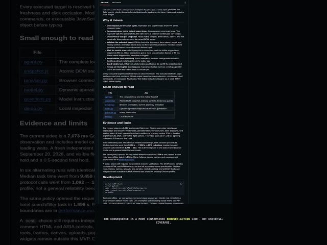 jev ultrafast: indexed browser actions