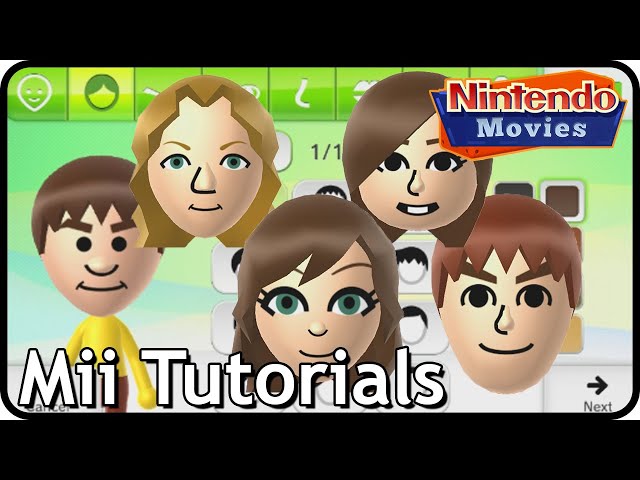 Tutorial: How to make the NintendoMovies Miis (Maurits, Rik, Myrte, Danique, Thessy and more!)