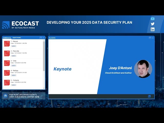 Developing Your 2025 Data Security Plan