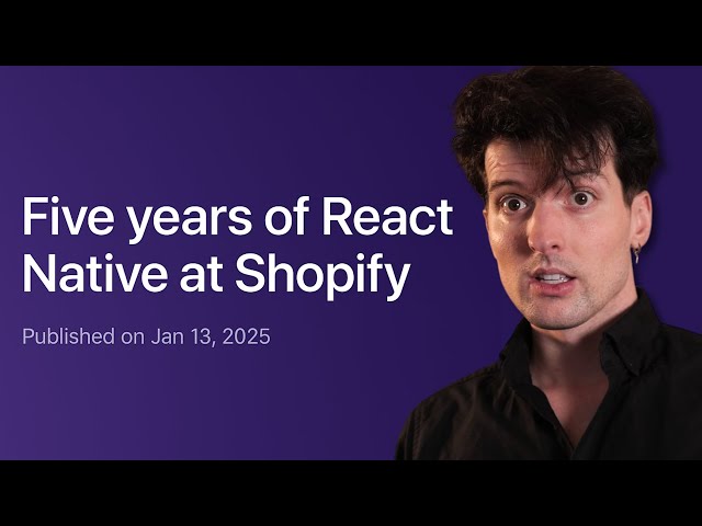 Does Shopify Regret React Native?