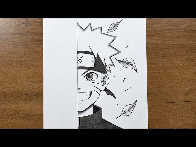 How to Draw Naruto Uzumaki | Easy Anime Drawing Tutorial for Beginners