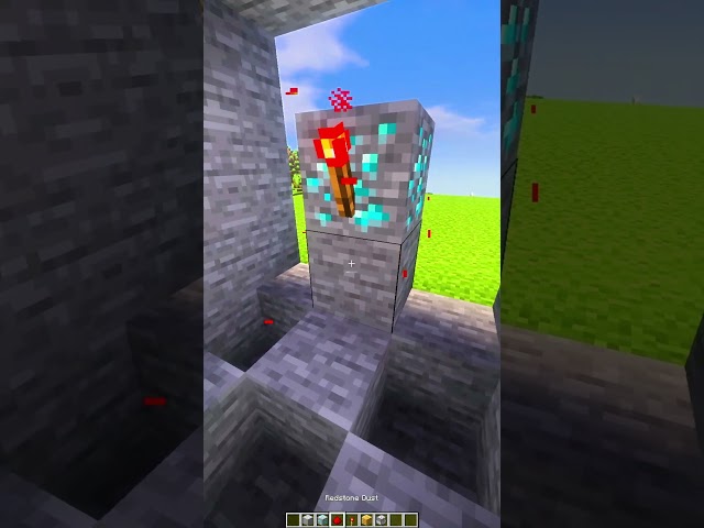 Diamond trap in Minecraft! #story #minecraft #tutorial