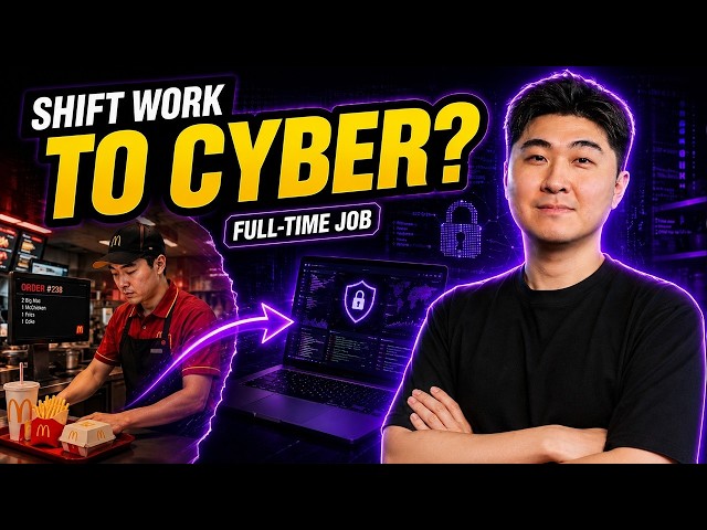 From Shift Work to Cybersecurity | How to Transition Into Tech While Working Full Time