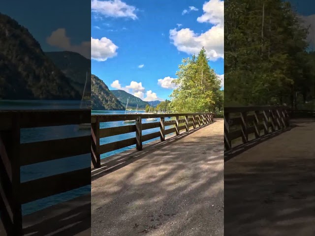 Lake views and cycling are the best medicine. ☀️⛵ #CyclingMotivation #VirtualRide #IndoorCycling