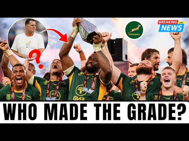 Springboks Report Card: Who Were the Biggest Stars in Rugby’s Greatest Rivalry?#rugby #springboks