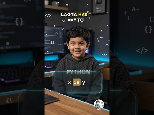 '==' vs 'is' in Python? 🐍 (Identity Operators Explained)