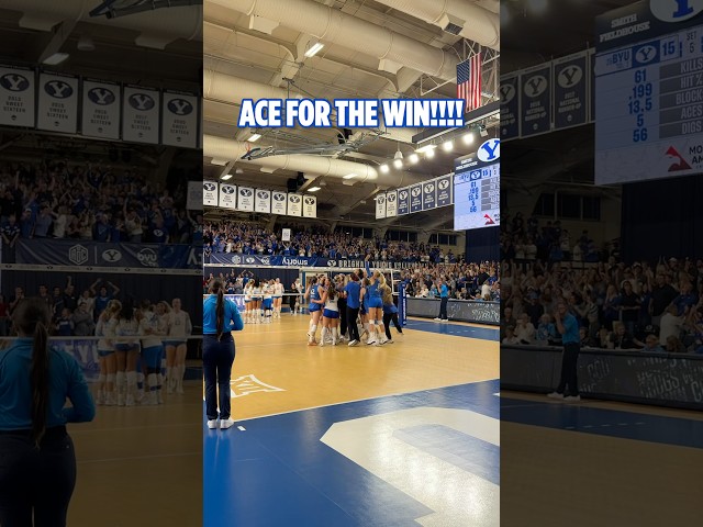 DUB!!!!! #byu #volleyball #win