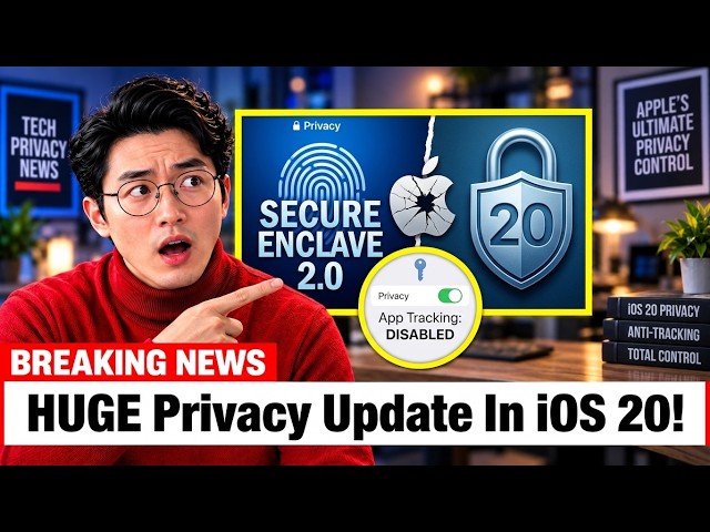 HUGE iOS 20 Privacy Update! Apple Just Changed Your iPhone Privacy