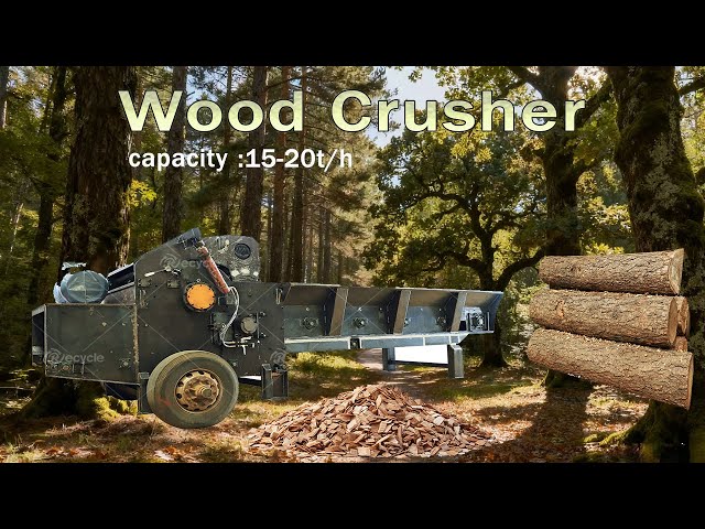Wood Chipper Machine | Wood Shredder&Crusher
