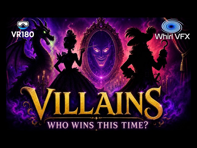 Villains Unhappily Ever After | Disney Hollywood Studios | VR180 3D 8K