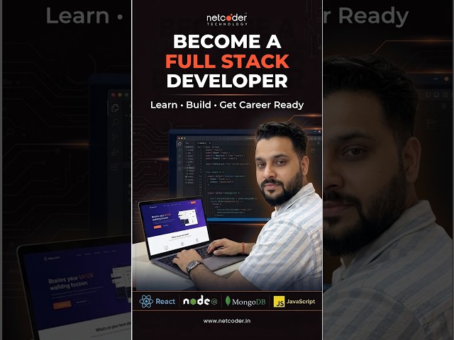 𝗕𝗲𝗰𝗼𝗺𝗲 𝗮 𝗙𝘂𝗹𝗹 𝗦𝘁𝗮𝗰𝗸 𝗗𝗲𝘃𝗲𝗹𝗼𝗽𝗲𝗿 🚀 | 𝗟𝗲𝗮𝗿𝗻 𝗪𝗲𝗯 𝗗𝗲𝘃𝗲𝗹𝗼𝗽𝗺𝗲𝗻𝘁 𝘄𝗶𝘁𝗵 𝗡𝗲𝘁𝗰𝗼𝗱𝗲𝗿 #𝗦𝗵𝗼𝗿𝘁𝘀Untitled