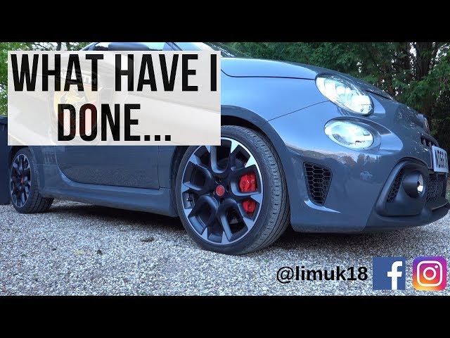I got an Abarth 595 Competizione | AUTOMATIC