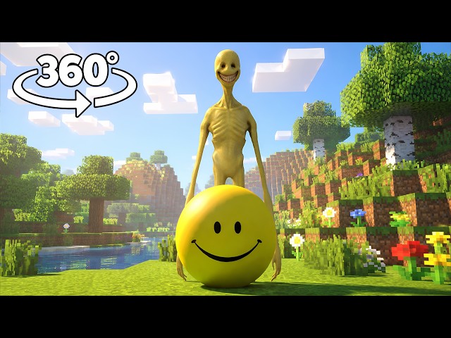 VERITY Became My Friend in Minecraft! 😱 | 360° VR 4K