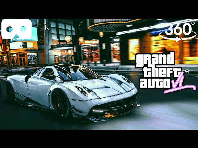 GTA 6 in VR 360° | 3D Virtual Reality Experience