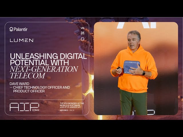 Unleashing Digital Potential with Next-Generation Telecom | Lumen at AIPCon 8