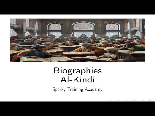 Sparky's Academy: Al-Kindi