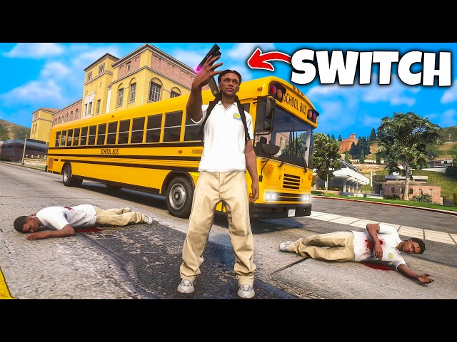 I took my GLOCK SWITCH to SCHOOL in GTA 5 RP..