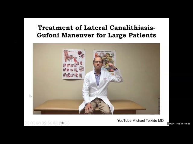 Treatment of Lateral Canalithiasis