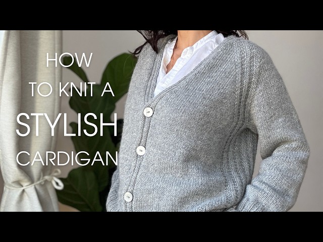 Your first cardigan will make you catch your reflection everywhere 😍