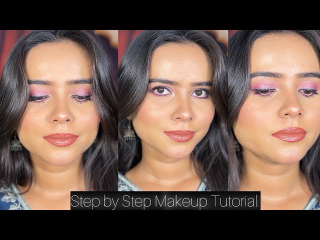 Party makeup tutorial step by step✨ || Makeup by Manisha || wedding guest makeup tutorial 