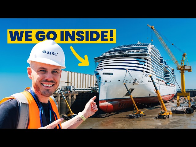 I Can’t Believe How They Build These Ships...$1 Million Staircases!