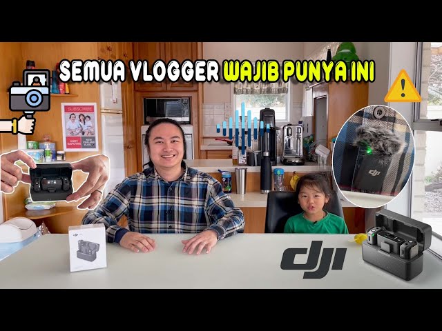 Unbox & Review DJI Mic Indonesia, wireless mic terbaik untuk para vlogger & konten kreator 📹🎤👍