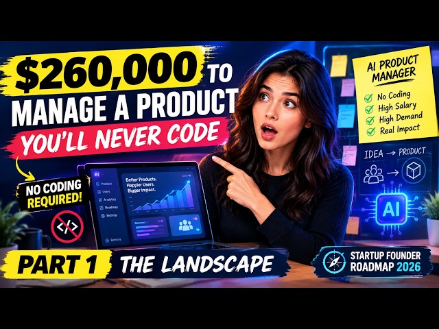 You Don't Need to Code to Earn $260K in Tech | AI Product Manager 2026