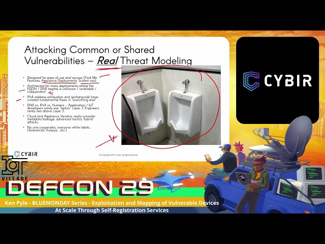 DEFCON 29 IoT Village - Ken Pyle - BLUEMONDAY Series Exploitation and Mapping of Vulnerable Devices