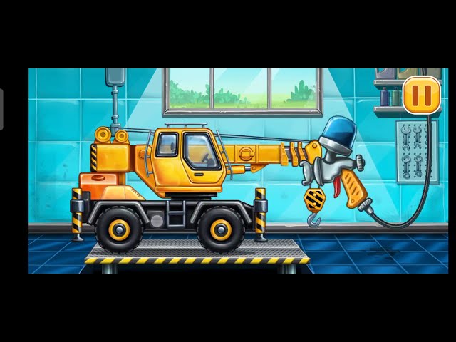 Truck games - Build a House level 1-3 @HappyStudy