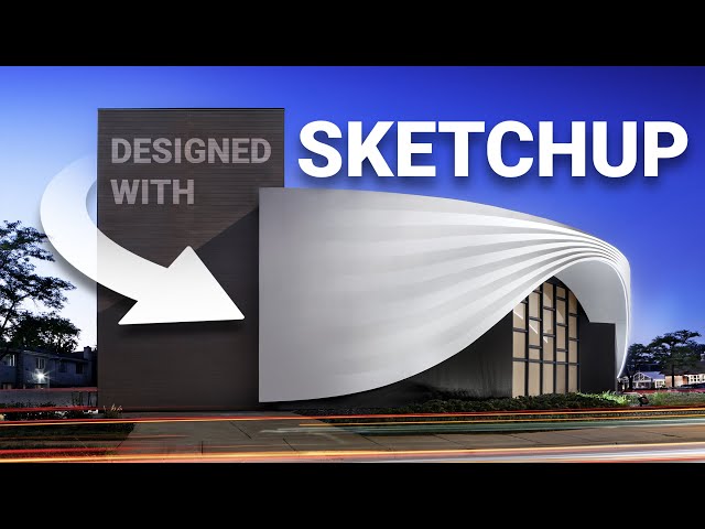 Parametric Facade Design (SketchUp)